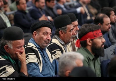 مراسم بزرگداشت شهید رئیسی و شهدای خدمت با حضور رهبر انقلاب