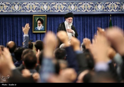 مراسم بزرگداشت شهید رئیسی و شهدای خدمت با حضور رهبر انقلاب