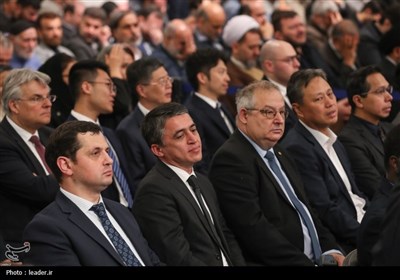 مراسم بزرگداشت شهید رئیسی و شهدای خدمت با حضور رهبر انقلاب