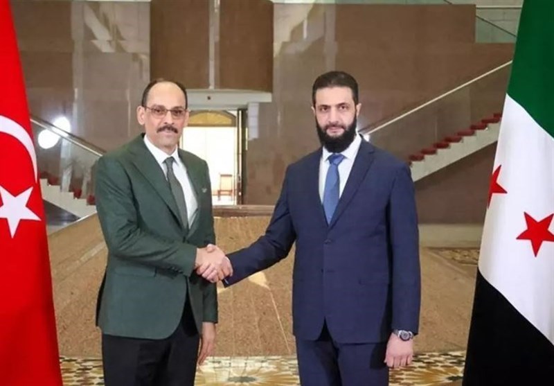  دیدار رئیس سازمان اطلاعات ترکیه با جولانی در دمشق 