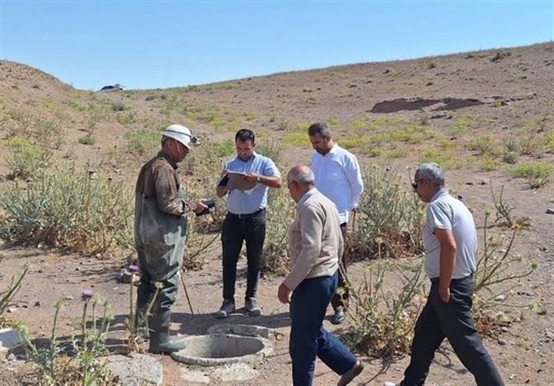 احداث قنات جدید در روستای شترک استان قزوین توسط بسیج سازندگی