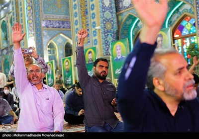 مراسم بزرگداشت شهدای خدمت در امامزاده صالح(ع)