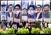 مراسم بزرگداشت شهدای خدمت در امامزاده صالح(ع)