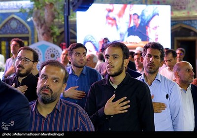 مراسم بزرگداشت شهدای خدمت در امامزاده صالح(ع)