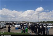 بدرقه پرشور حجاج اردبیلی به سوی سرزمین وحی