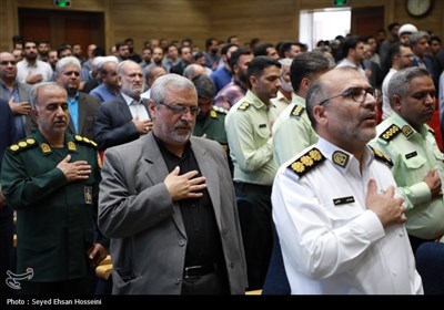 مراسم سالگرد رئیس جمهور شهدای خدمت در کویرتایر