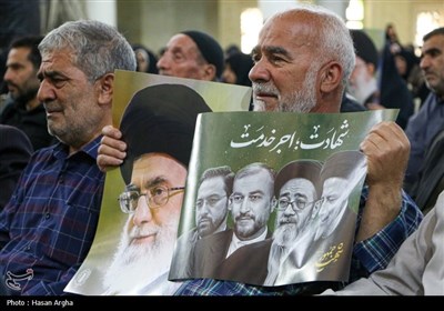 نخستین سالگرد شهدای خدمت - زنجان 