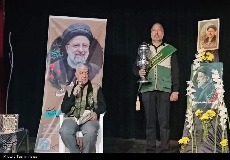 سردار فدایی:شهیدرئیسی رئیس‌جمهور تراز انقلاب اسلامی بود+عکس