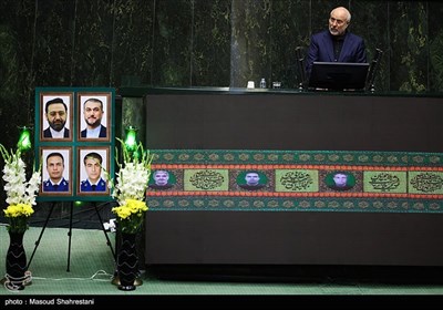 مراسم بزرگداشت شهدای خدمت در مجلس