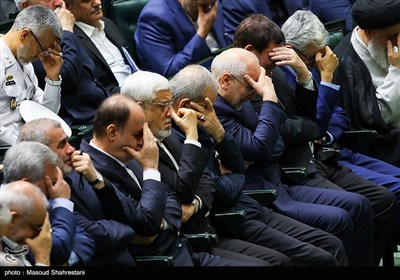 مراسم بزرگداشت شهدای خدمت در مجلس
