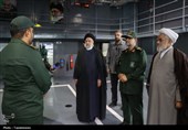 حضور شهید جمهور در میان دلاورمردان نیروهای مسلح در هرمزگان