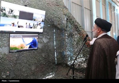 حضور شهید جمهور در میان دلاورمردان نیروهای مسلح در هرمزگان