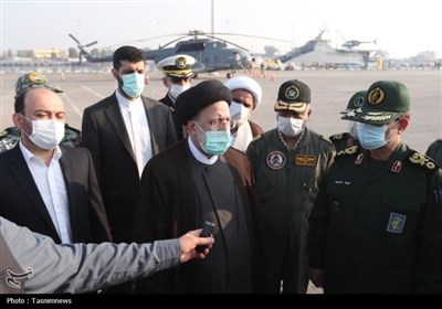 حضور شهید جمهور در میان دلاورمردان نیروهای مسلح در هرمزگان