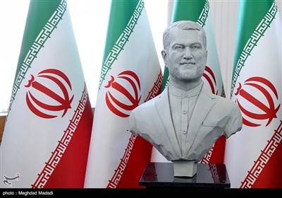مراسم سالگرد شهادت شهید امیرعبداللهیان در وزارت امور خارجه