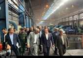 بازدید استاندار قزوین از واحدهای تولیدی و صنعتی