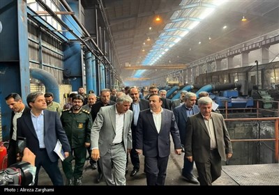 بازدید استاندار قزوین از واحدهای تولیدی و صنعتی