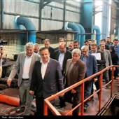 بازدید استاندار قزوین از واحدهای تولیدی و صنعتی