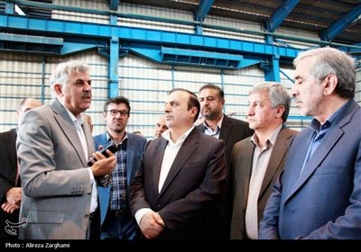 بازدید استاندار قزوین از واحدهای تولیدی و صنعتی