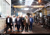 بازدید استاندار قزوین از واحدهای تولیدی و صنعتی