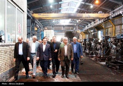 بازدید استاندار قزوین از واحدهای تولیدی و صنعتی