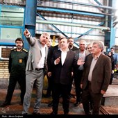 بازدید استاندار قزوین از واحدهای تولیدی و صنعتی