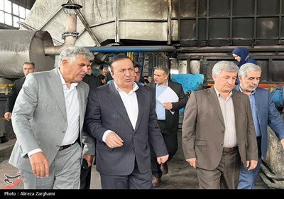 بازدید استاندار قزوین از واحدهای تولیدی و صنعتی