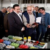 بازدید استاندار قزوین از واحدهای تولیدی و صنعتی