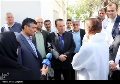 بازدید استاندار قزوین از واحدهای تولیدی و صنعتی