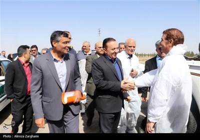 بازدید استاندار قزوین از واحدهای تولیدی و صنعتی