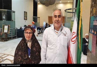 تصاویر دلنشین از حال و هوای زائران اردبیلی در خانه خدا
