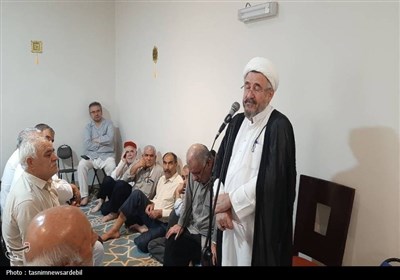 تصاویر دلنشین از حال و هوای زائران اردبیلی در خانه خدا