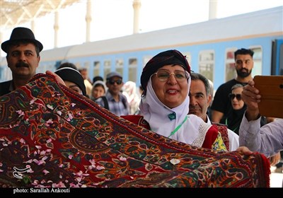 استقبال از کاروان بوم گردی‌های کشور در کرمان