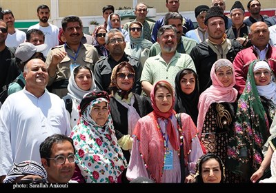 استقبال از کاروان بوم گردی‌های کشور در کرمان