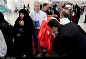اعزام زائرین حج تمتع از فرودگاه شهید بهشتی اصفهان