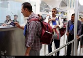 اعزام زائرین حج تمتع از فرودگاه شهید بهشتی اصفهان