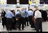 اعزام زائرین حج تمتع از فرودگاه شهید بهشتی اصفهان
