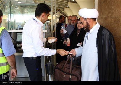 اعزام زائرین حج تمتع از فرودگاه شهید بهشتی اصفهان