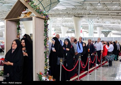 اعزام زائرین حج تمتع از فرودگاه شهید بهشتی اصفهان