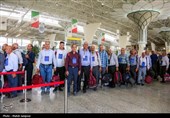 اعزام زائرین حج تمتع از فرودگاه شهید بهشتی اصفهان