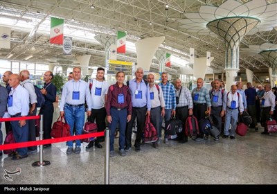 اعزام زائرین حج تمتع از فرودگاه شهید بهشتی اصفهان