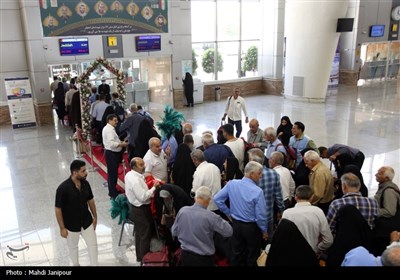 اعزام زائرین حج تمتع از فرودگاه شهید بهشتی اصفهان