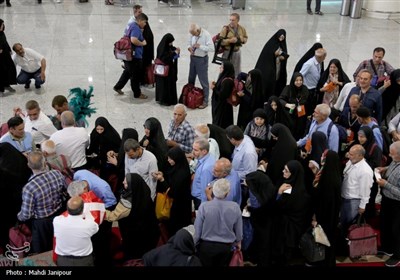 اعزام زائرین حج تمتع از فرودگاه شهید بهشتی اصفهان