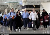 اعزام زائرین حج تمتع از فرودگاه شهید بهشتی اصفهان
