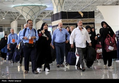 اعزام زائرین حج تمتع از فرودگاه شهید بهشتی اصفهان