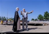 بازدیدآیتالله مظفری از پروژههای شهری