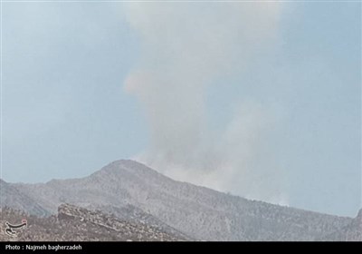 حريق،منطقه،سلحشور،ارتفاعات،مهار،پشتيباني