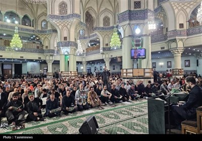سالگرد شهدای خدمت در حرم حضرت عبدالعظیم(ع)