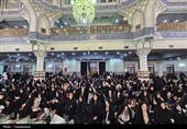 سالگرد شهدای خدمت در حرم حضرت عبدالعظیم(ع)