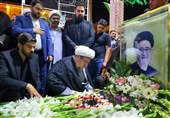 سوگواری مردم تبریز سر مزار شهید آل هاشم