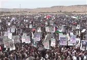 تظاهرات مردم صعده یمن در حمایت از غزه
